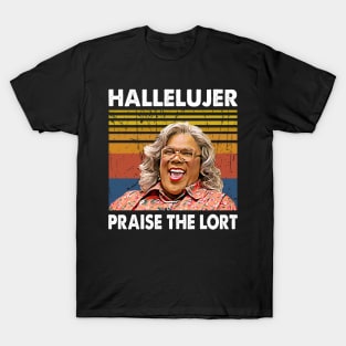 Hallelujer Praise The Lort Retro T-Shirt